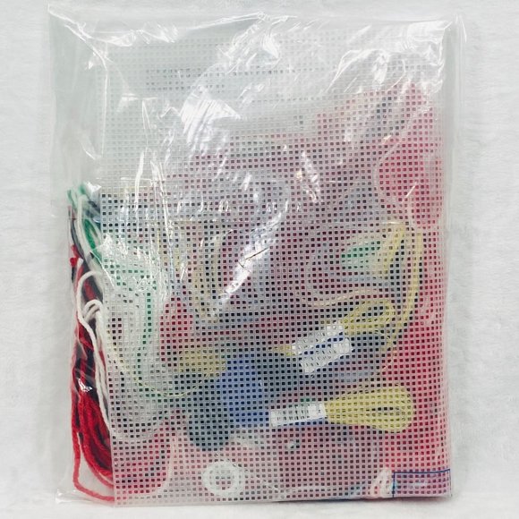 Craftways Ho Ho Ho Wall Hanging Plastic Canvas Kit - New - Picture 4 of 4